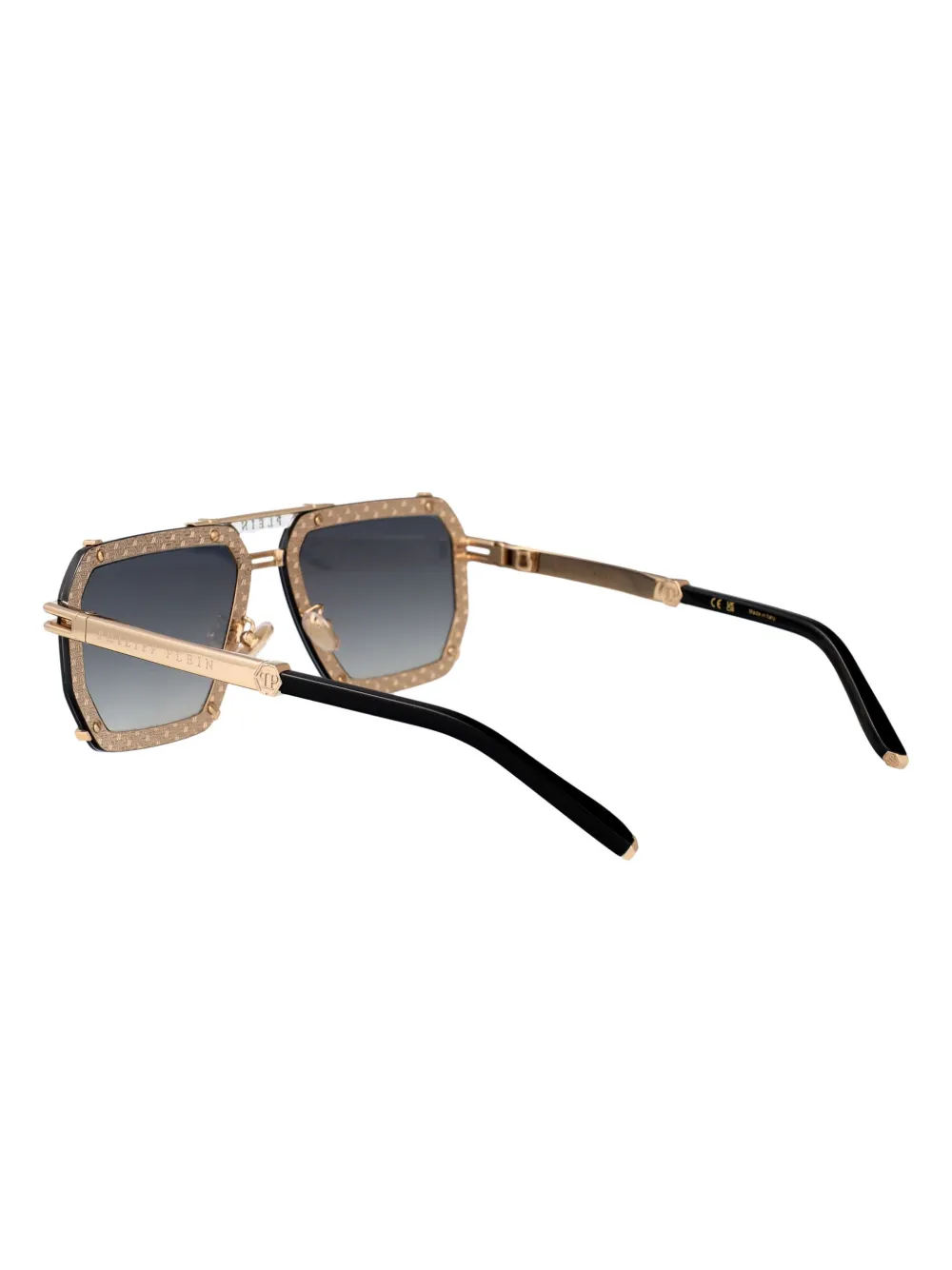 Philipp Plein Eyewear SPP1310301 GOLD BROWN Bruin