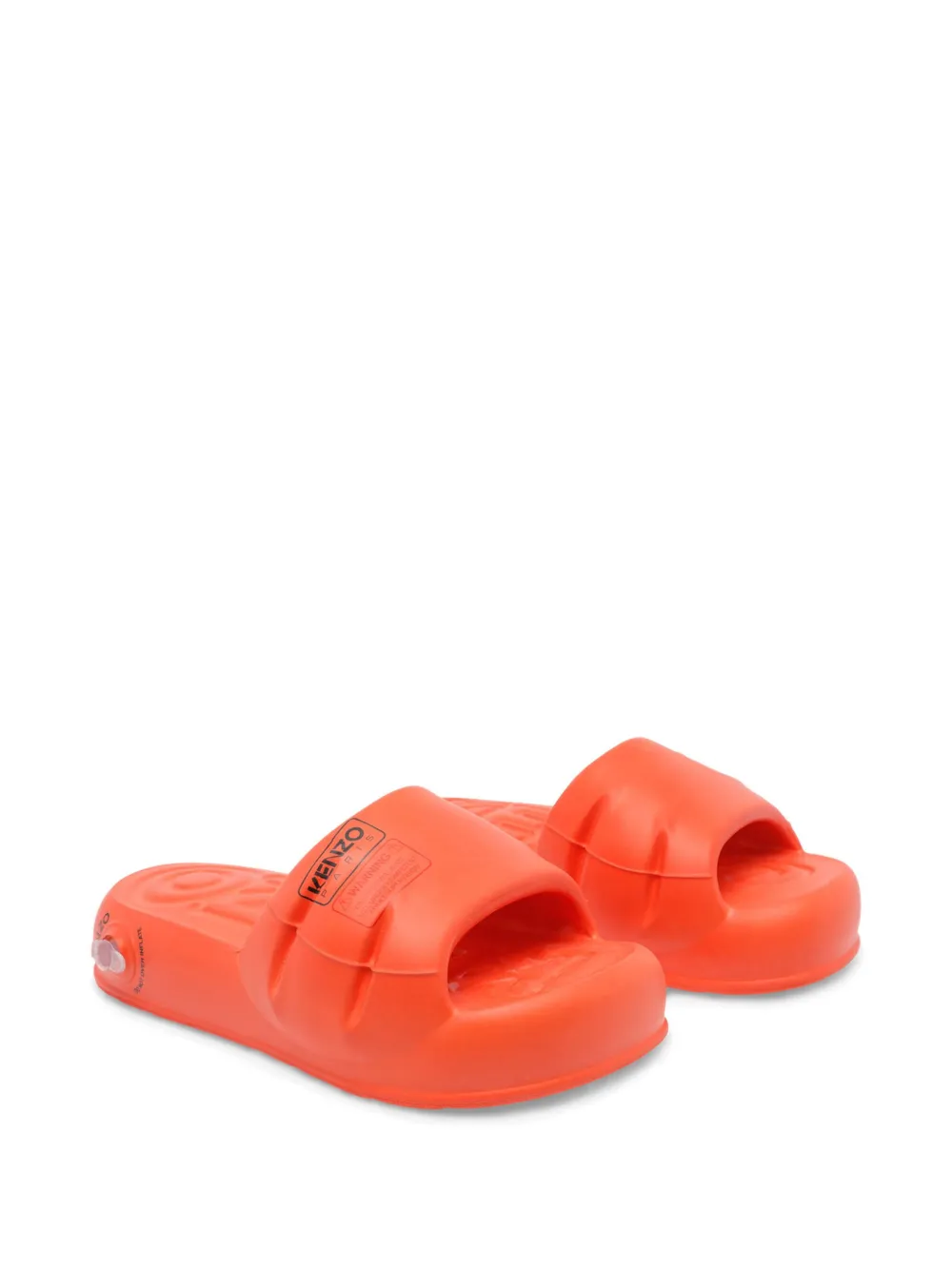 Kenzo Gewatteerde slippers - Rood