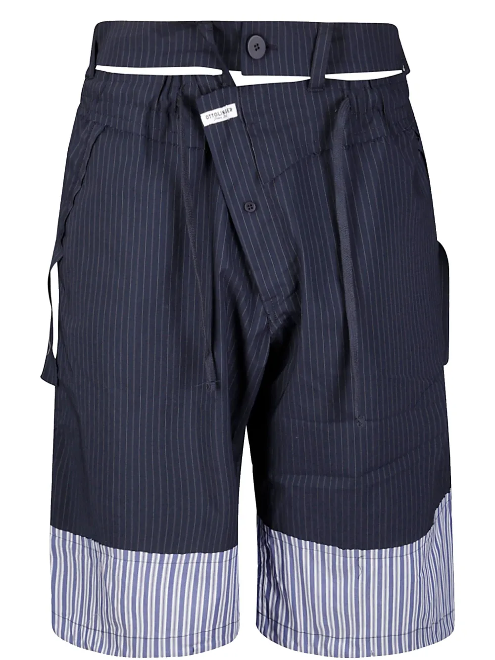 Ottolinger Baggy Cargo Shorts In Blau