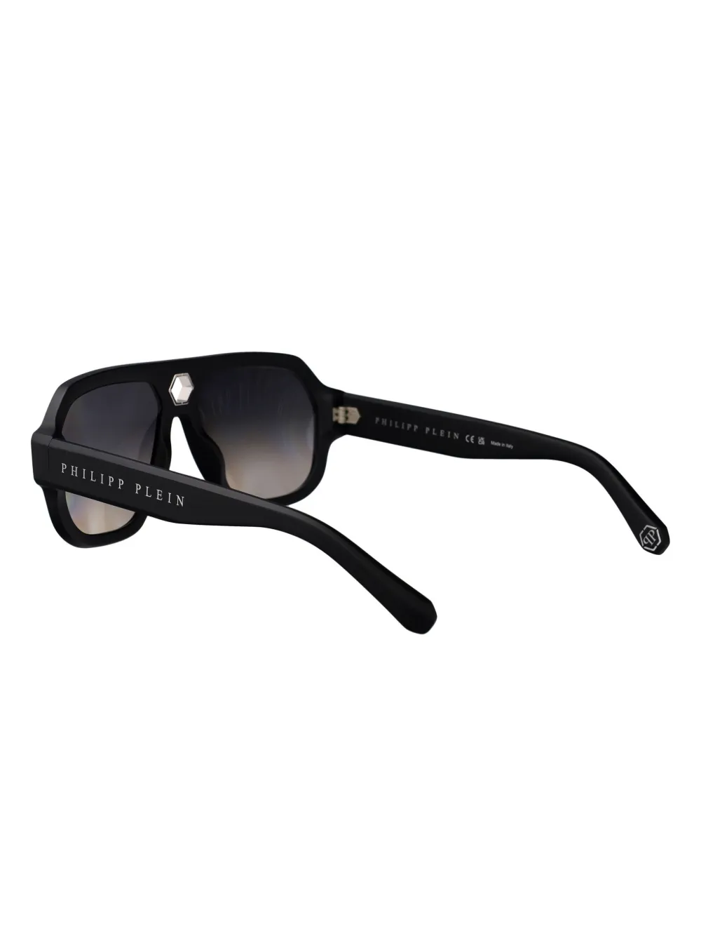 Philipp Plein Eyewear SPP1437003X MATTE BLACK Zwart