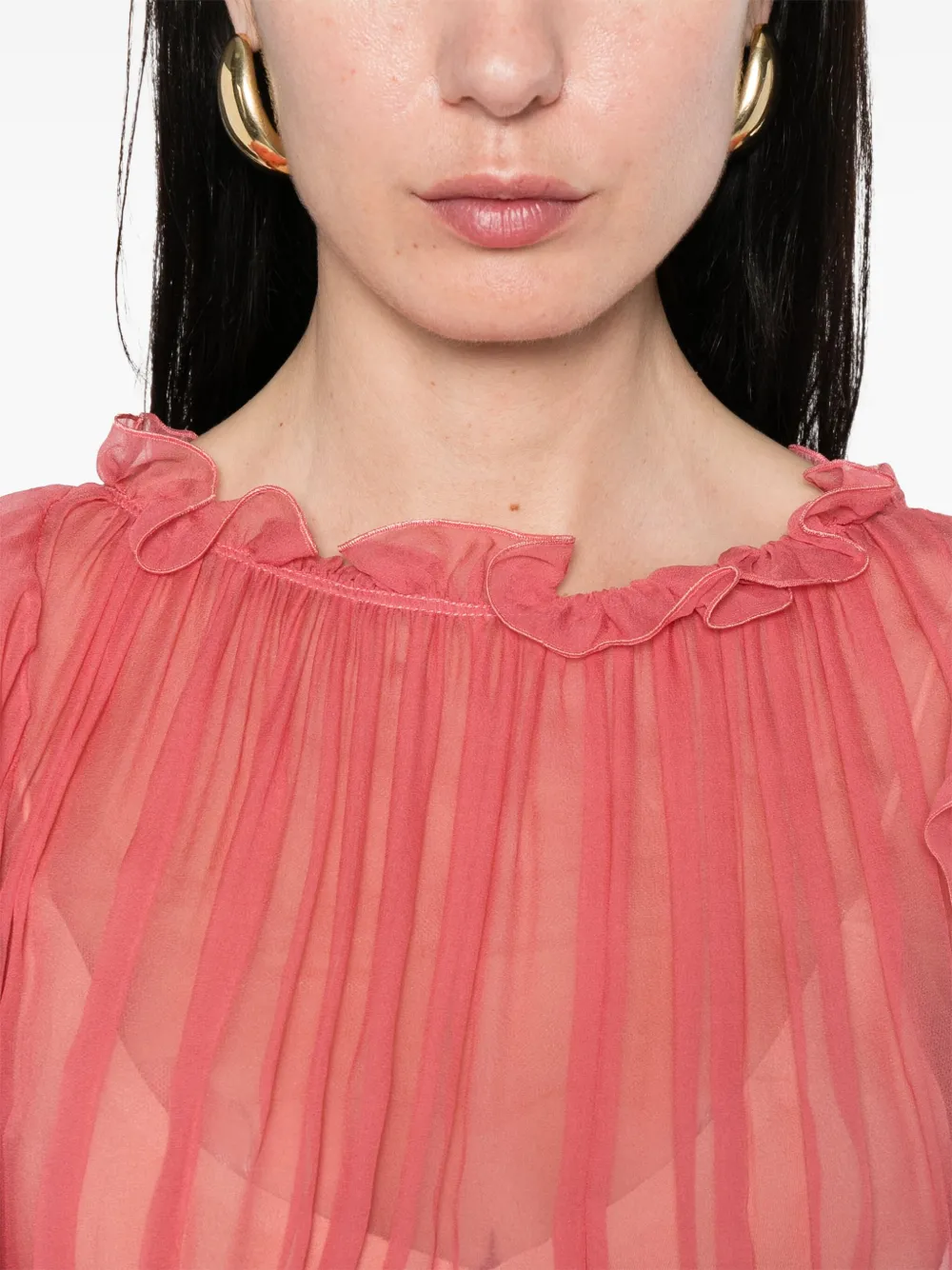 chiffon blouse
