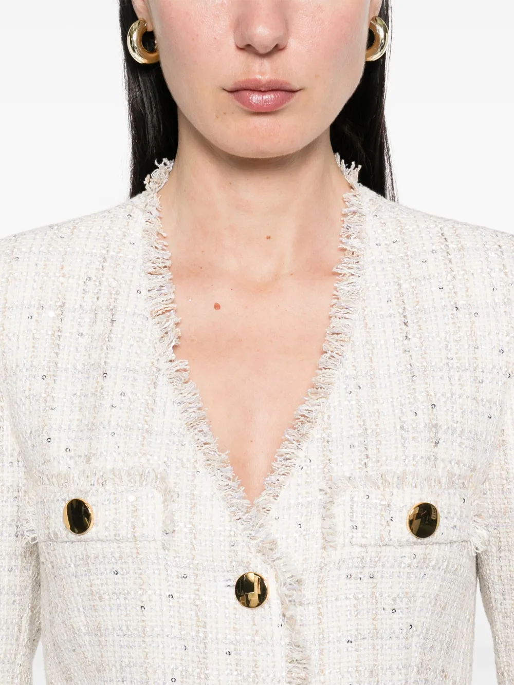 Tagliatore Tweed jack Beige