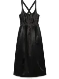 Philosophy Di Lorenzo Serafini duchesse midi dress - Black