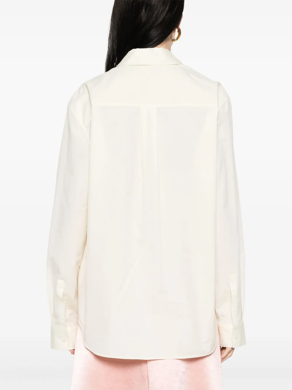 Philosophy Di Lorenzo Serafini Slim-fit blouse Geel