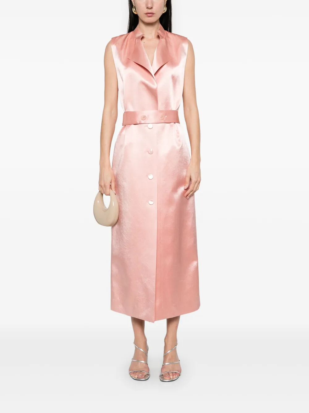 PHILOSOPHY DI LORENZO SERAFINI DUCHESS SATIN COAT