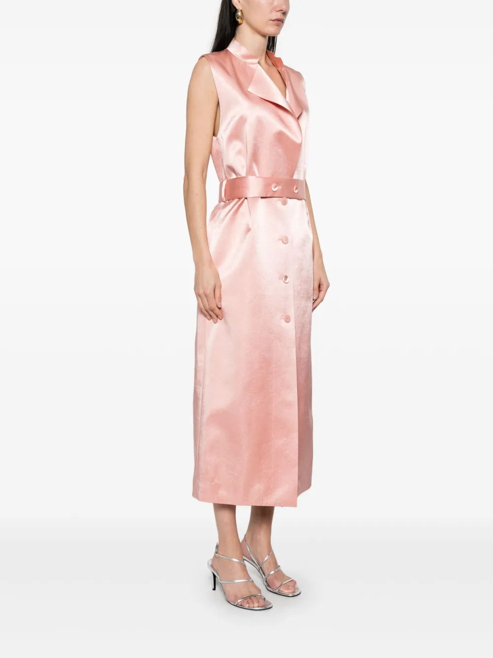 PHILOSOPHY DI LORENZO SERAFINI DUCHESS SATIN COAT