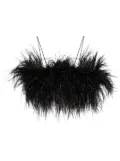 Philosophy Di Lorenzo Serafini feathered top - Black