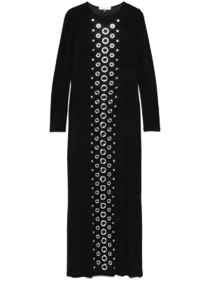 Rabanne プリント半袖マキシドレス Rabanne プリント半袖マキシドレス Dresses | Rabanne