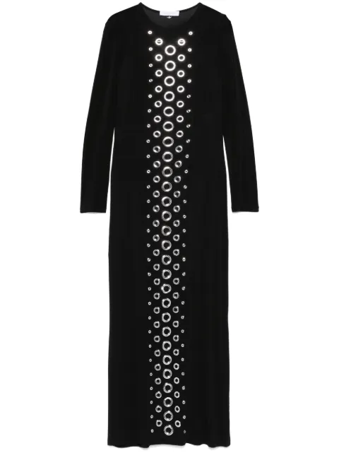 Rabanne semi-sheer maxi dress