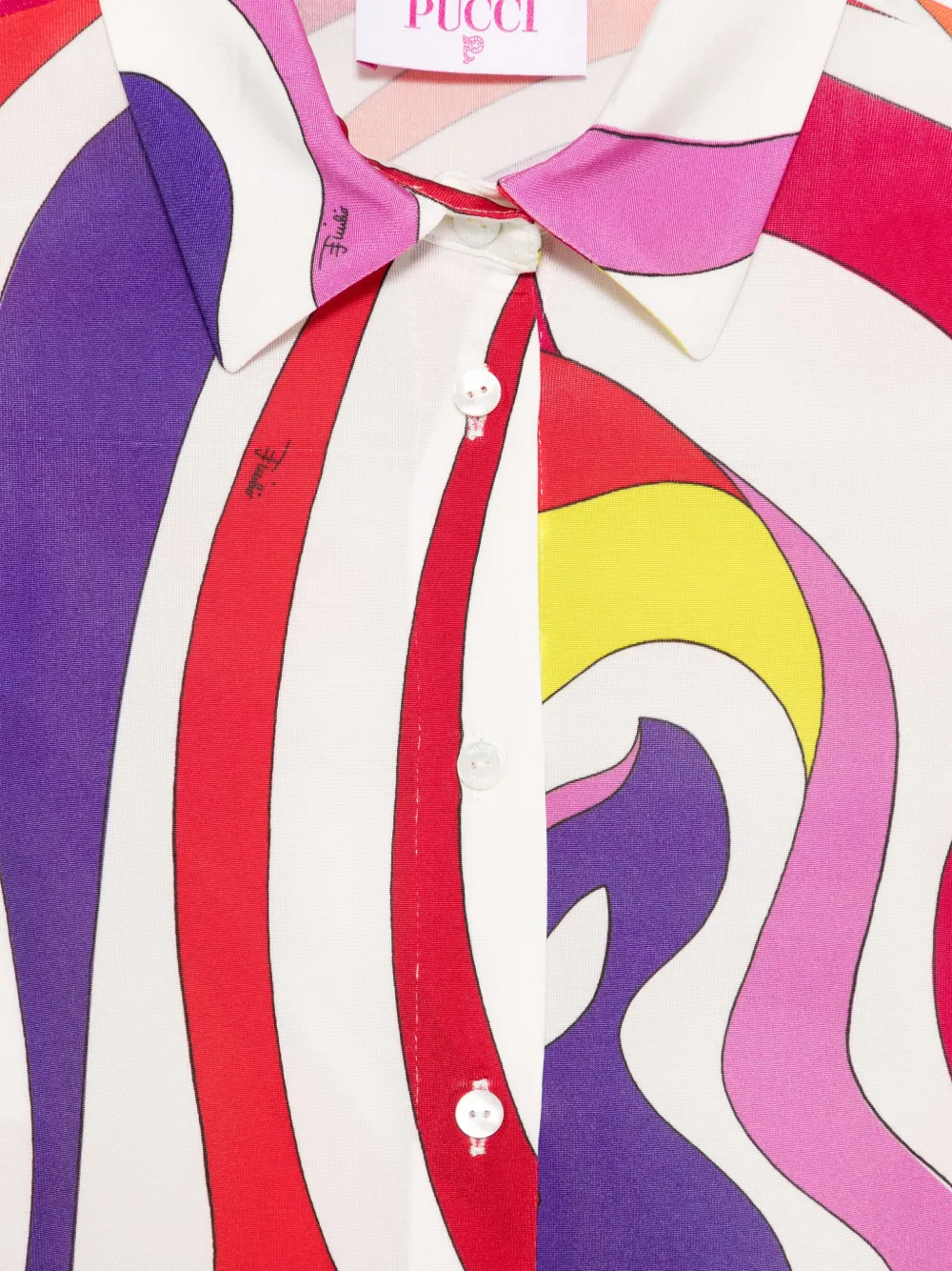 PUCCI JUNIOR PRINTED SHIRT