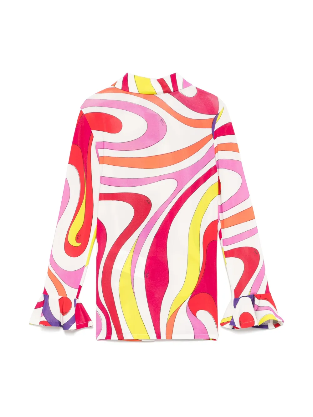 PUCCI Junior Shirt met print - Wit