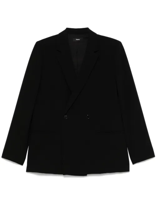 Blazer à boutonnière croisée - Theory - Modalova