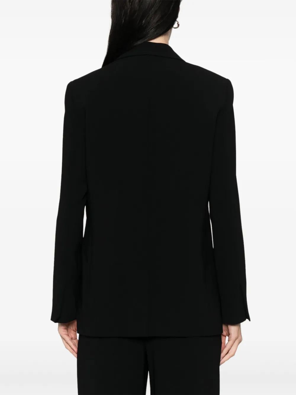 Theory Blazer met dubbele rij knopen Zwart