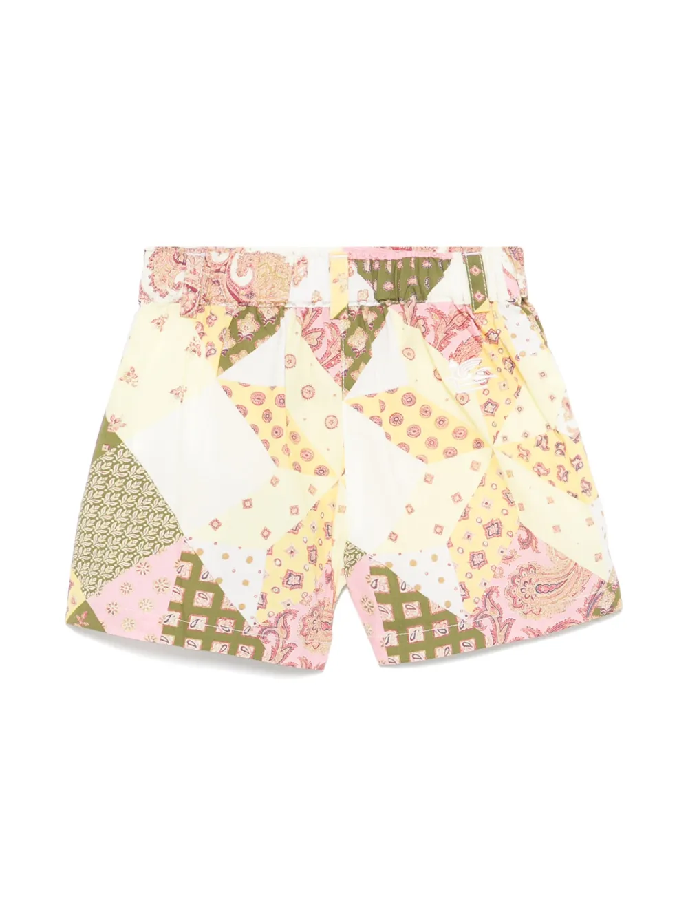 ETRO KIDS Shorts met print - Geel