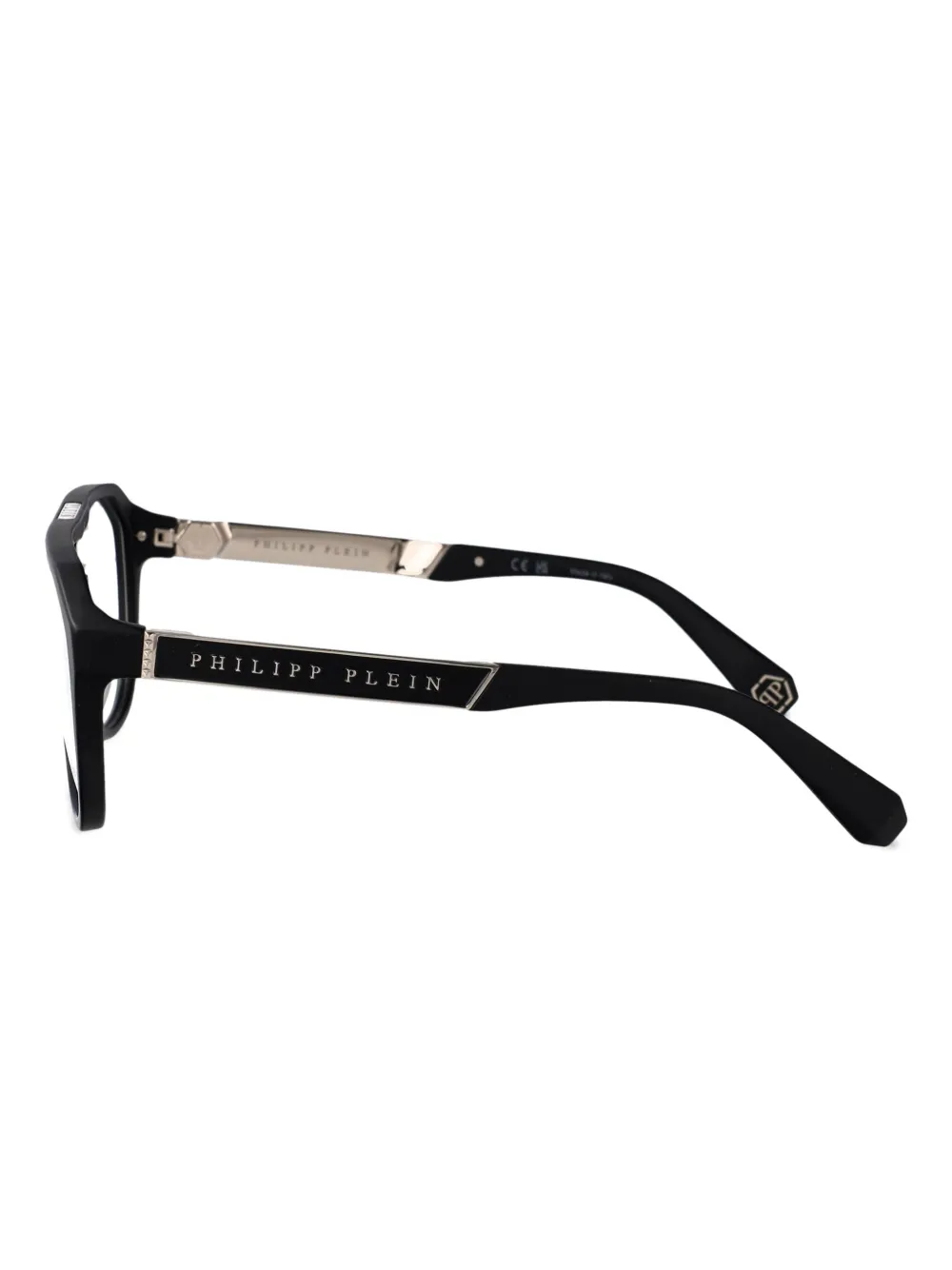 Philipp Plein Eyewear VPP118M0703 MATTE BLACK Zwart