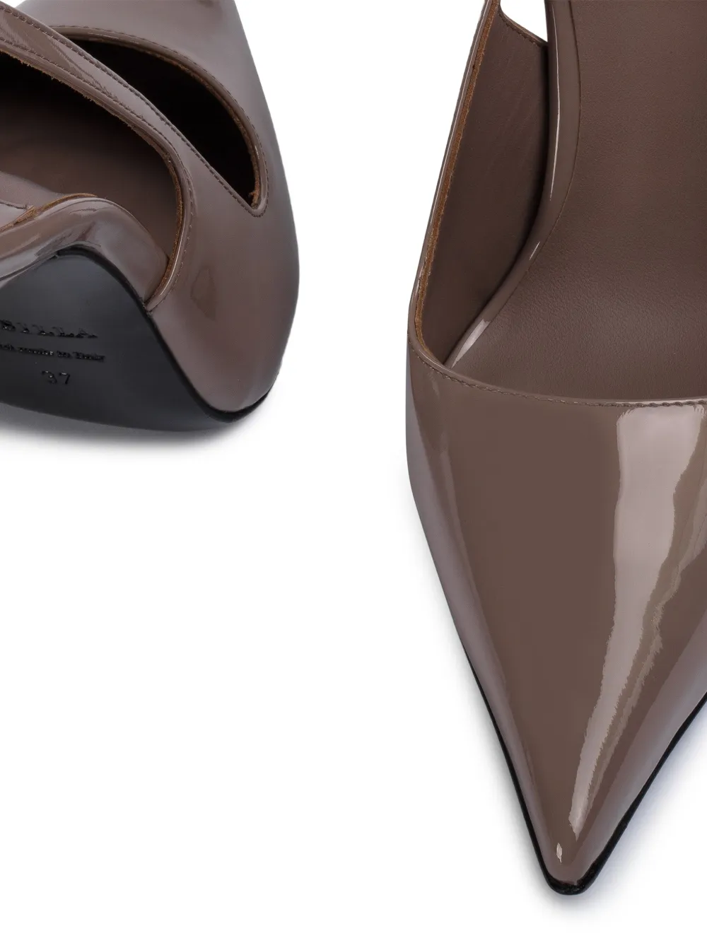 Le Silla 120mm Bella slingback pumps Bruin