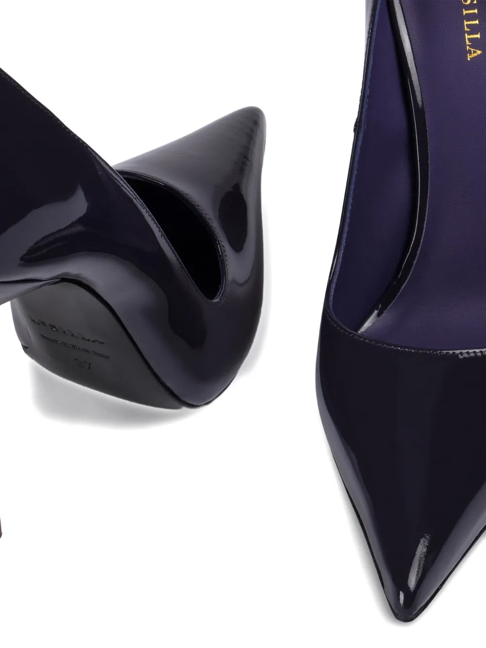 Le Silla 120mm Bella pointed-toe pumps Purple