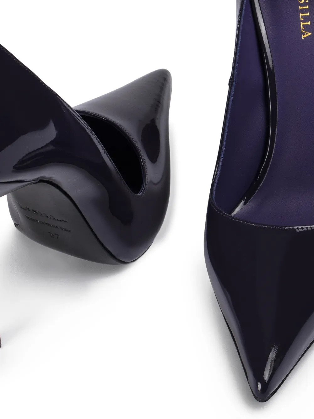 Le Silla 120mm Bella pointed-toe pumps Purple
