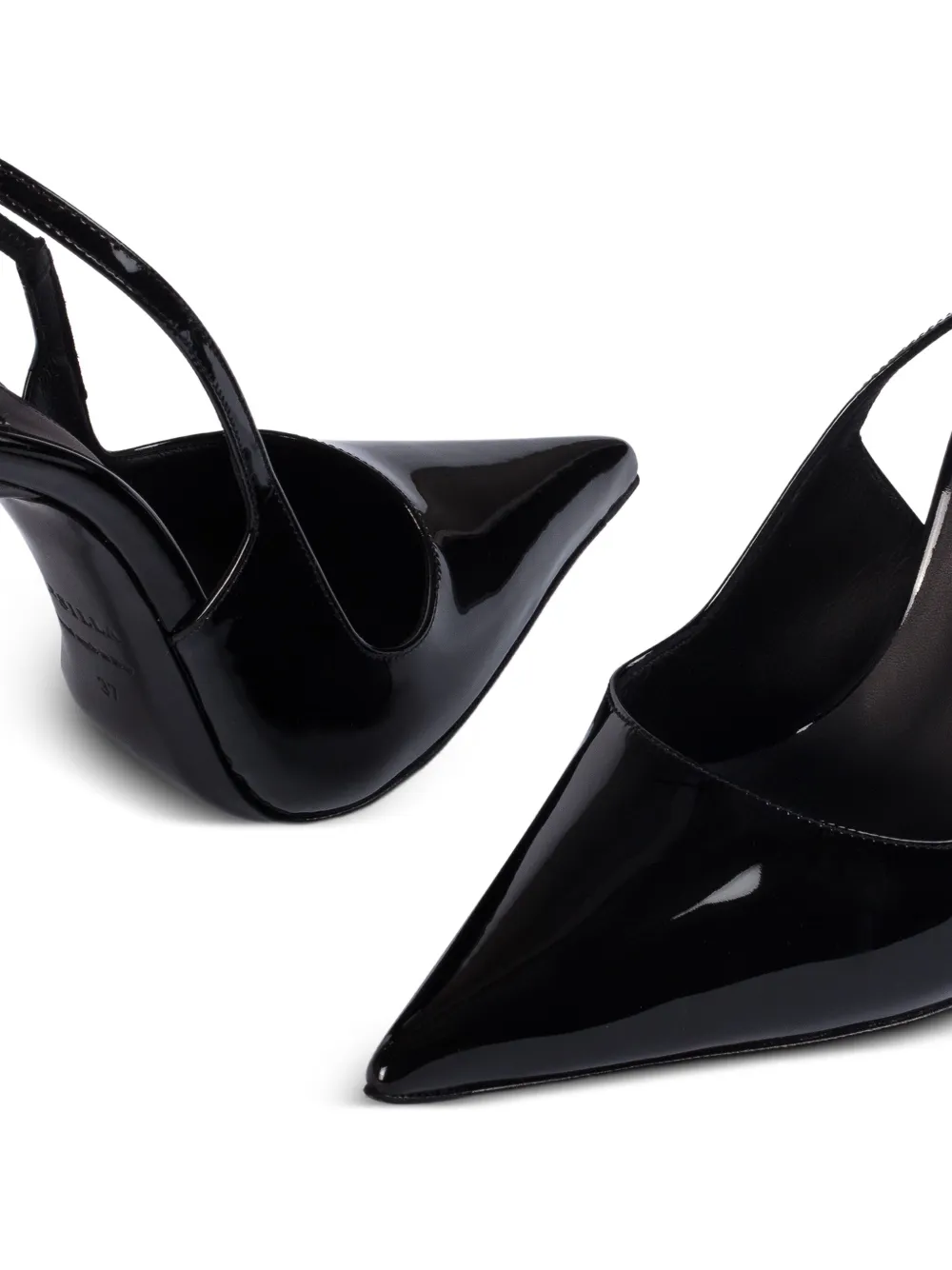Le Silla 120mm Bella slingback pumps Black
