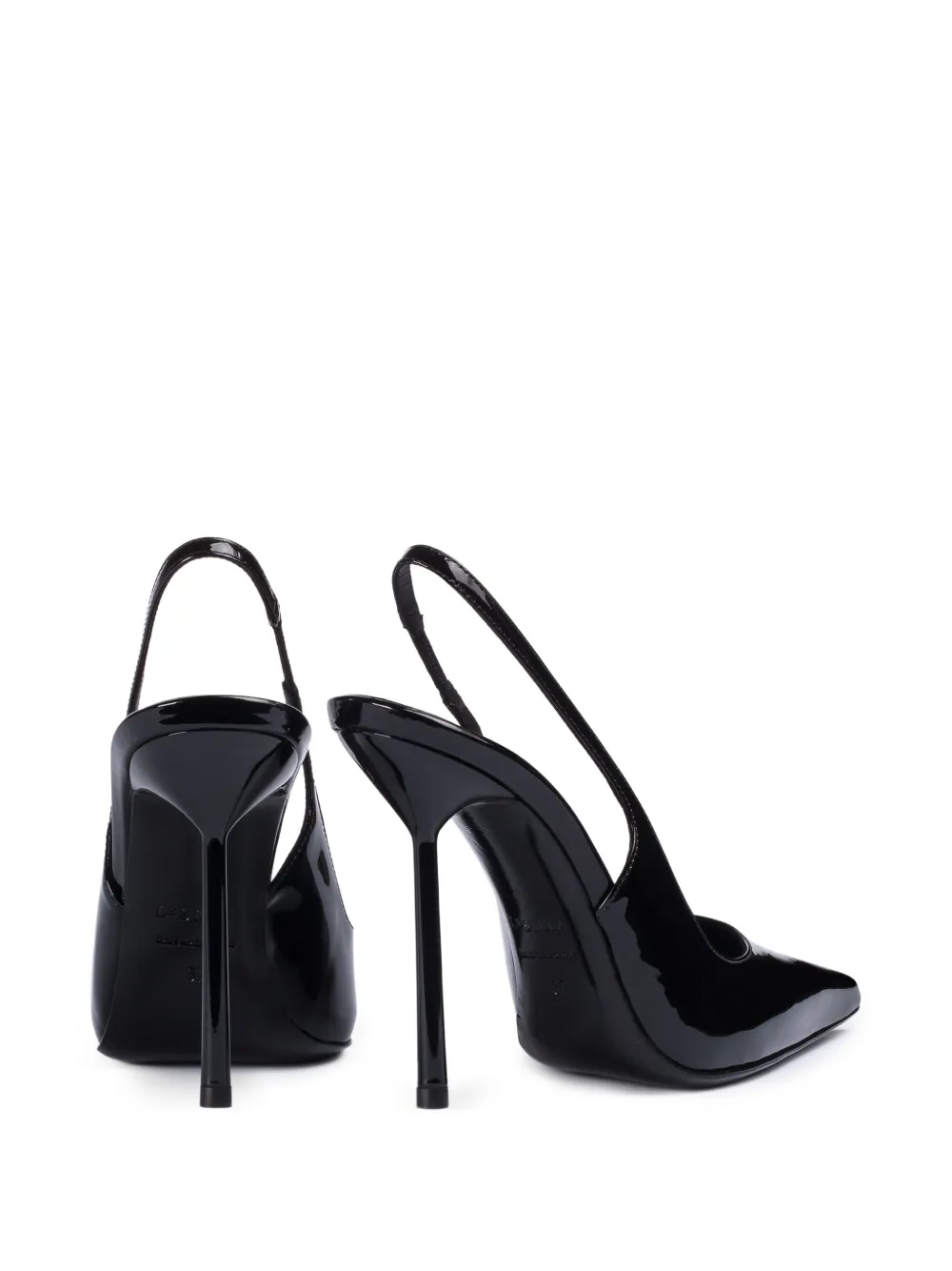 Le Silla 120mm Bella slingback pumps Black