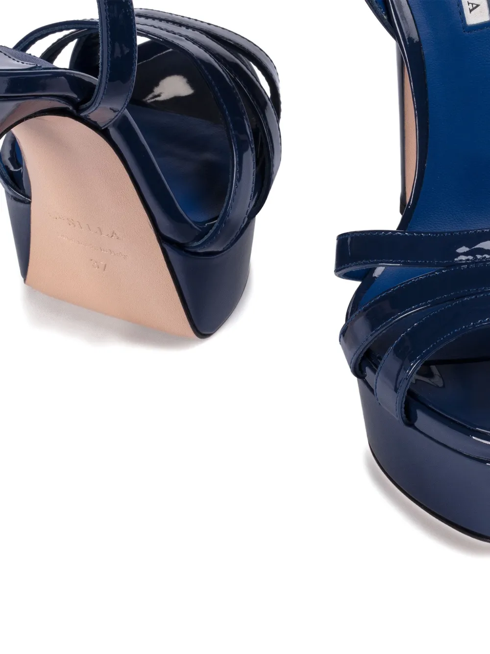 Le Silla 140mm Lola strappy sandals Blue