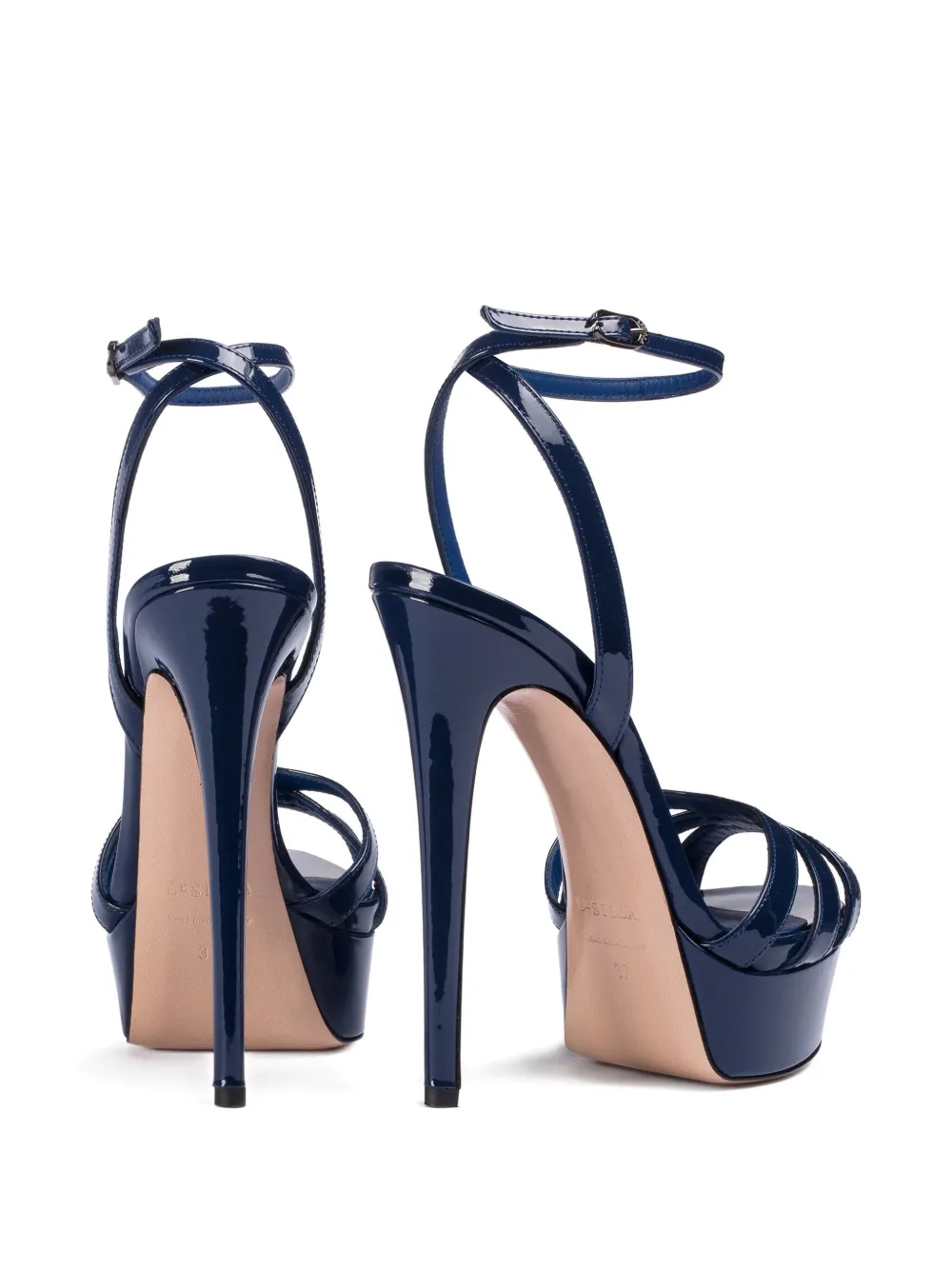 Le Silla 140mm Lola strappy sandals Blue