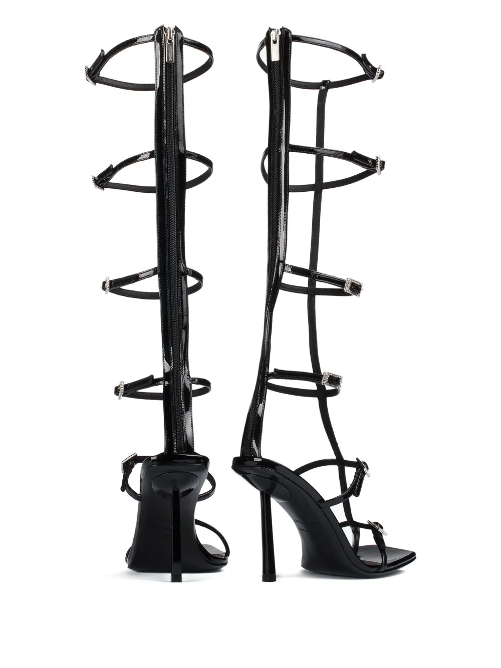 Le Silla 110mm Sahara sandals Black