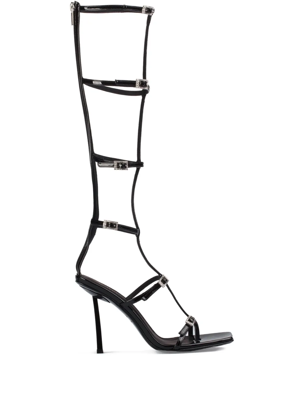Le Silla 110mm Sahara sandals - ブラック Le Silla 110mm Sahara sandals - ブラック