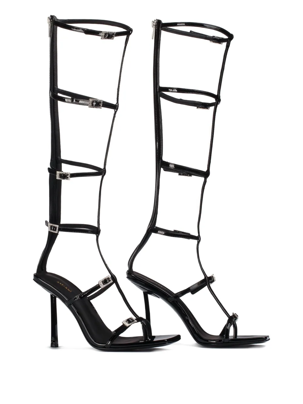 Le Silla 110mm Sahara sandals Black