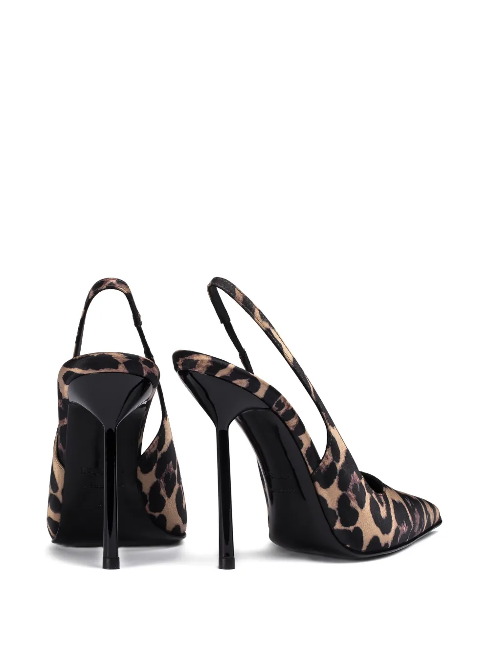Le Silla 120mm Bella Leopard-print Slingback Pumps In Animal Print
