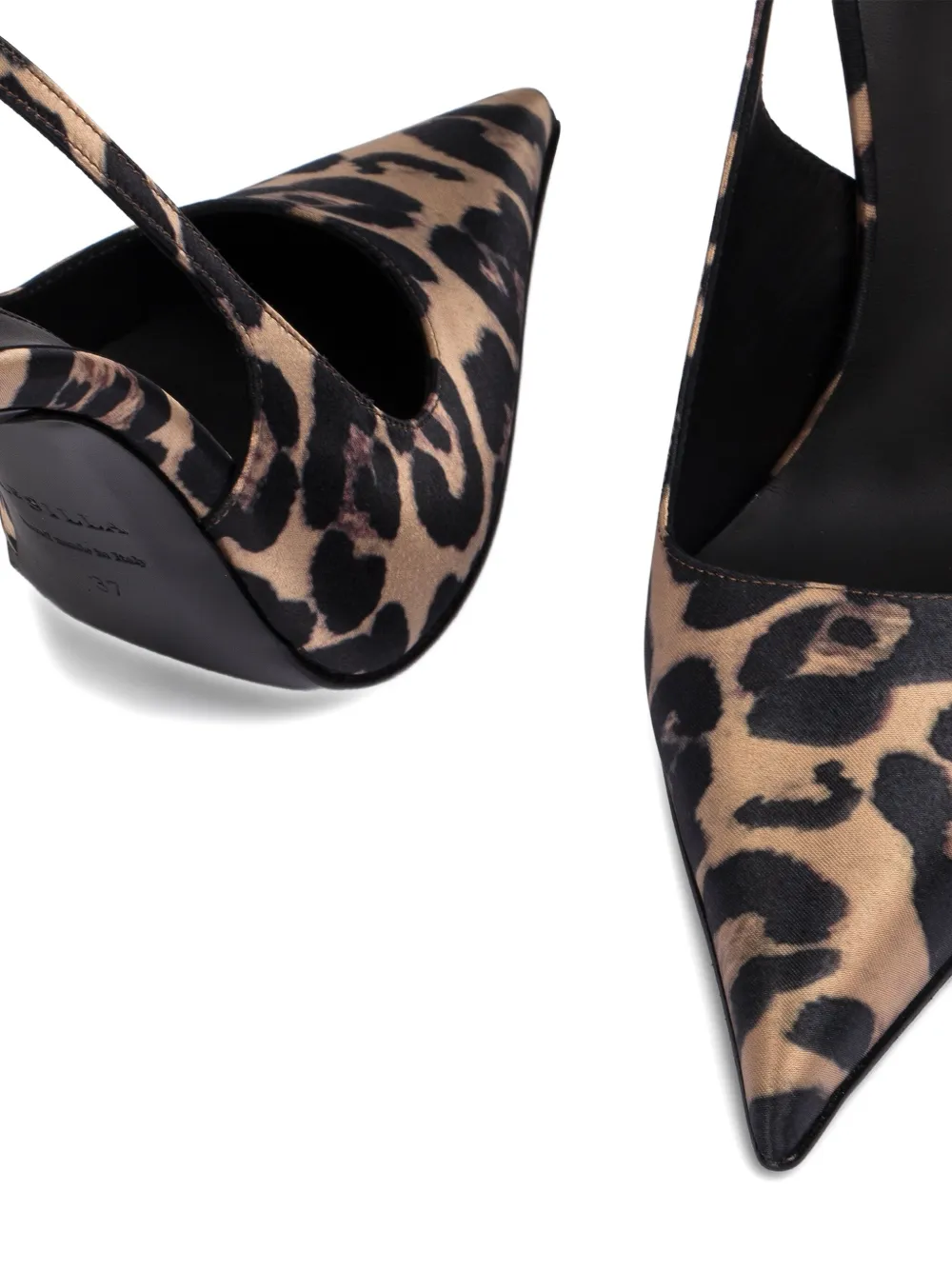 Le Silla 120mm Bella Leopard-print Slingback Pumps In Animal Print