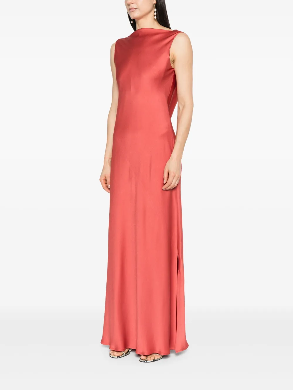 Antonelli Mara maxi-dress Rood