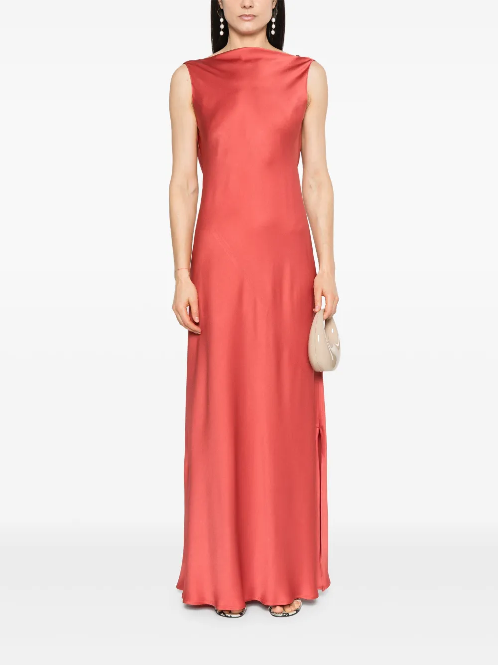 Antonelli Mara maxi-dress - Rood