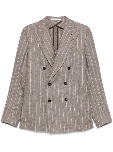 Tagliatore striped blazer