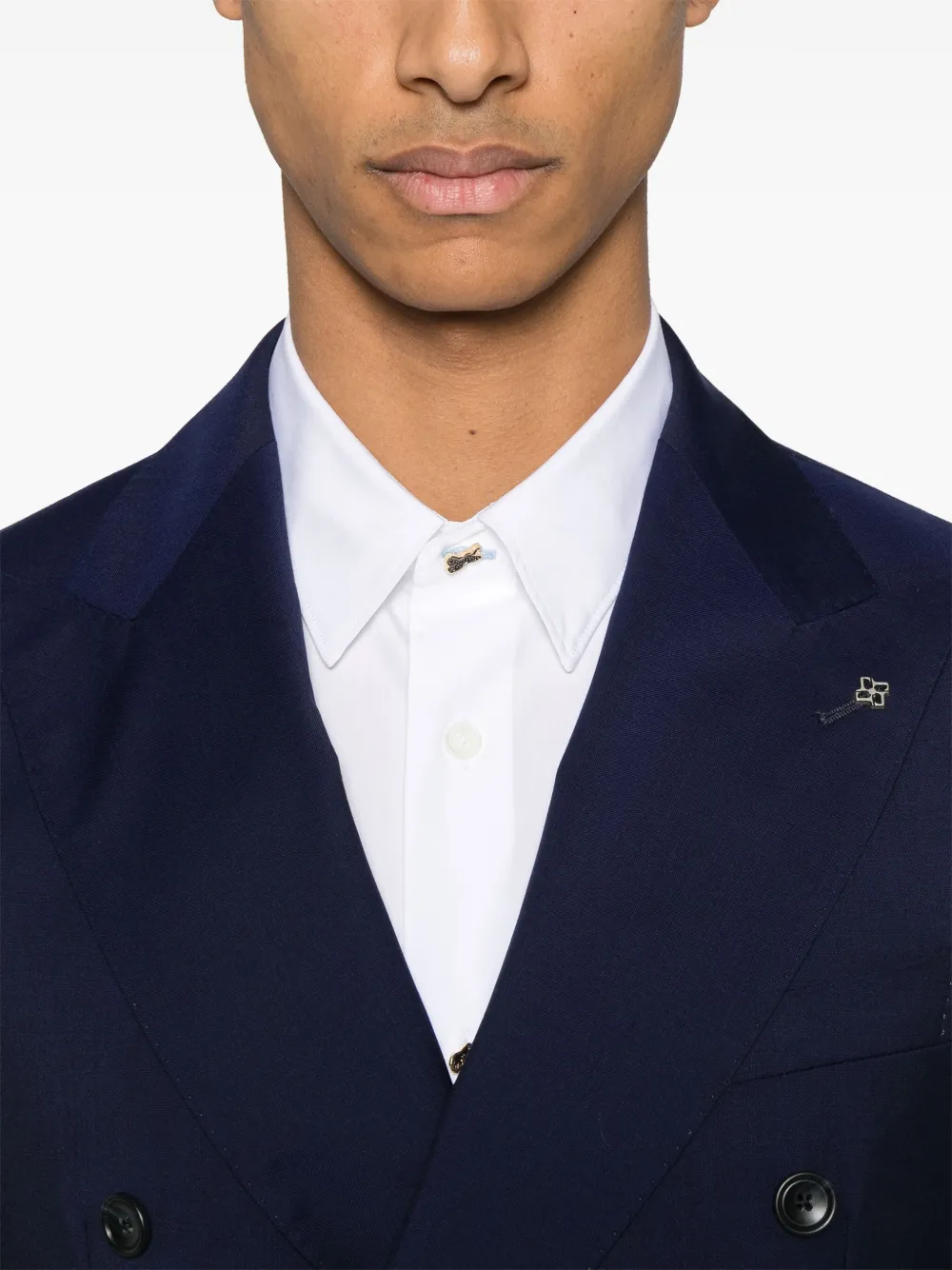 Tagliatore Pak van scheerwol Blauw