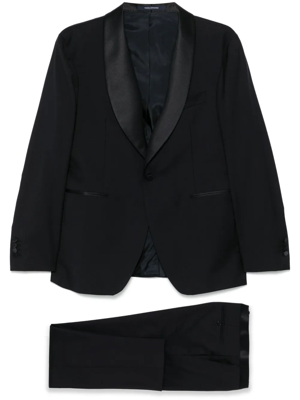 Tagliatore virgin wool suit - Blu