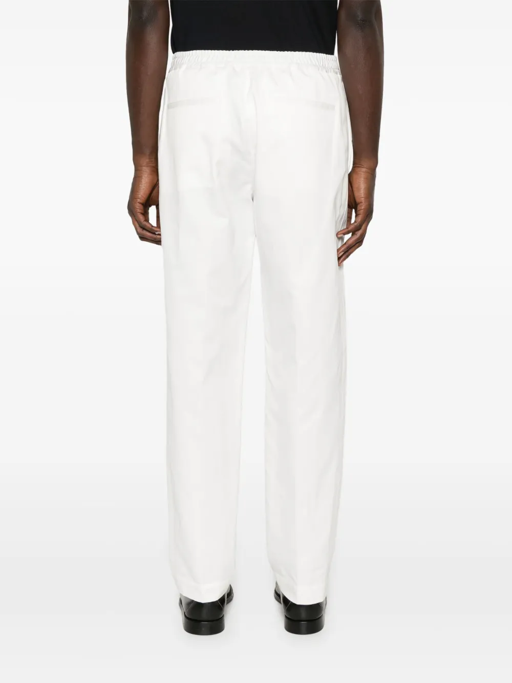 Zegna Broek met toelopende pijpen Wit