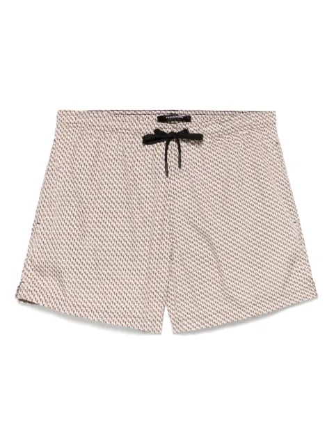 Tagliatore geometric-print swim shorts