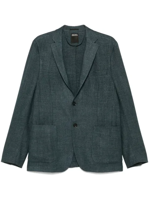 Zegna buttoned blazer