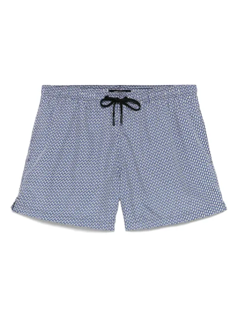 Tagliatore geometric-print swim shorts