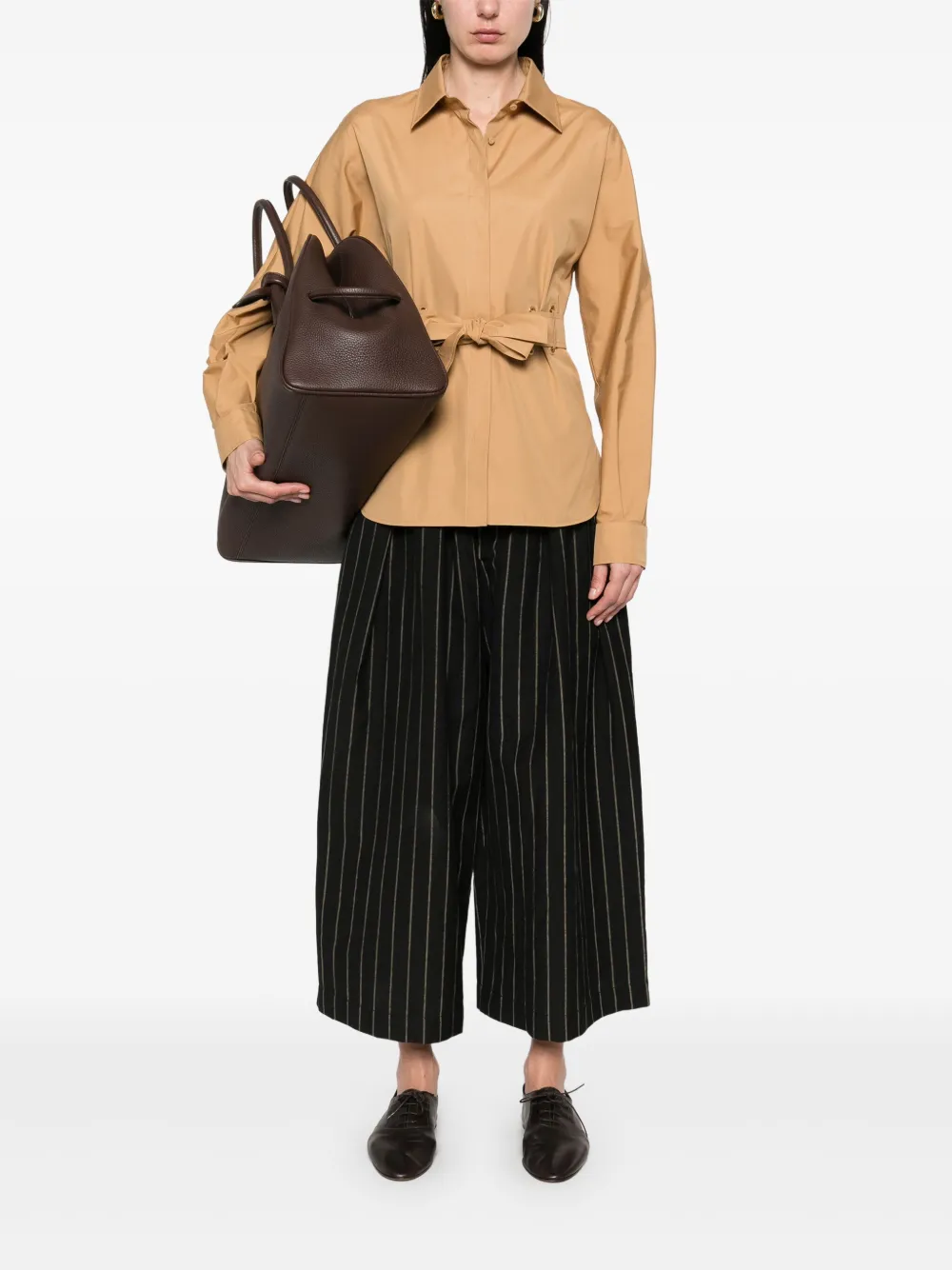 Max Mara Juglas blouse - Bruin