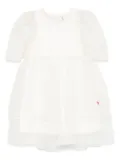 Simonetta embroidered dress - White