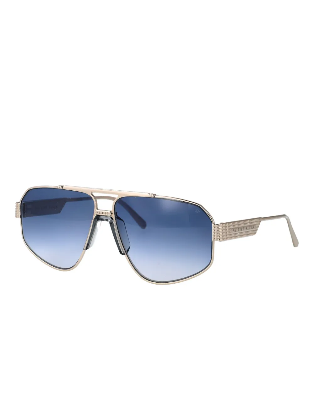 Philipp Plein Eyewear SPP106M0579 SILVER BLUE Zilver