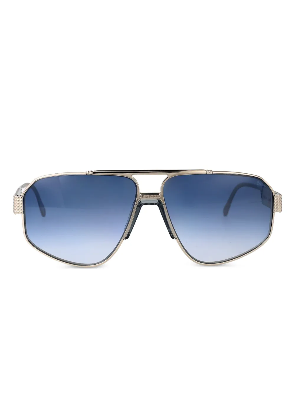 Philipp Plein Eyewear SPP106M0579 SILVER BLUE - シルバートーン Philipp Plein Eyewear SPP106M0579 SILVER BLUE - シルバートーン