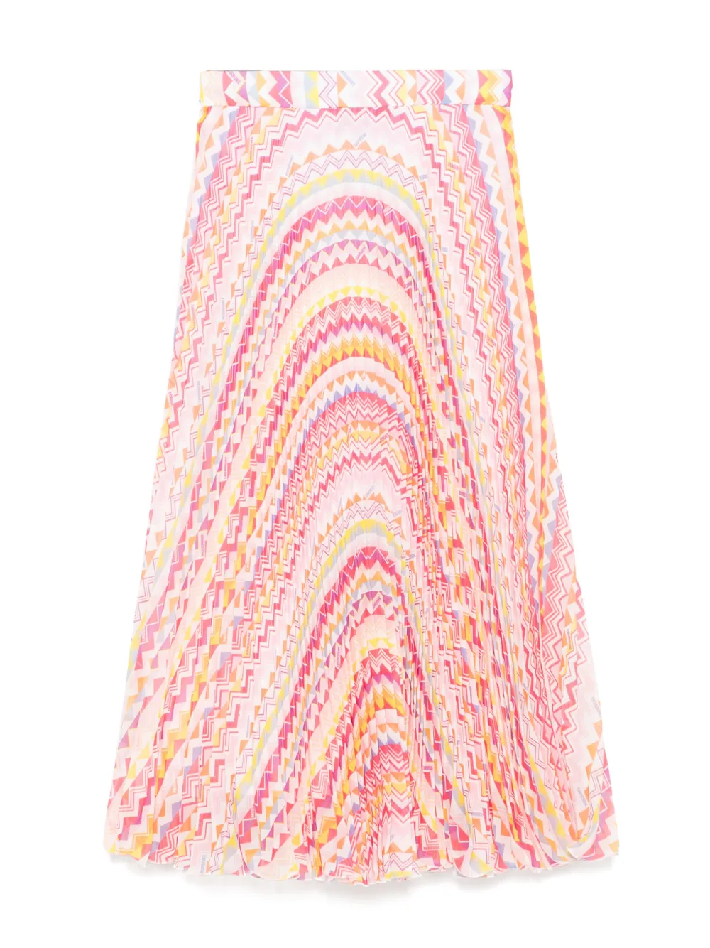 Missoni Kids printed skirt - Roze