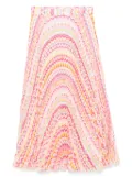 Missoni Kids printed skirt - Pink