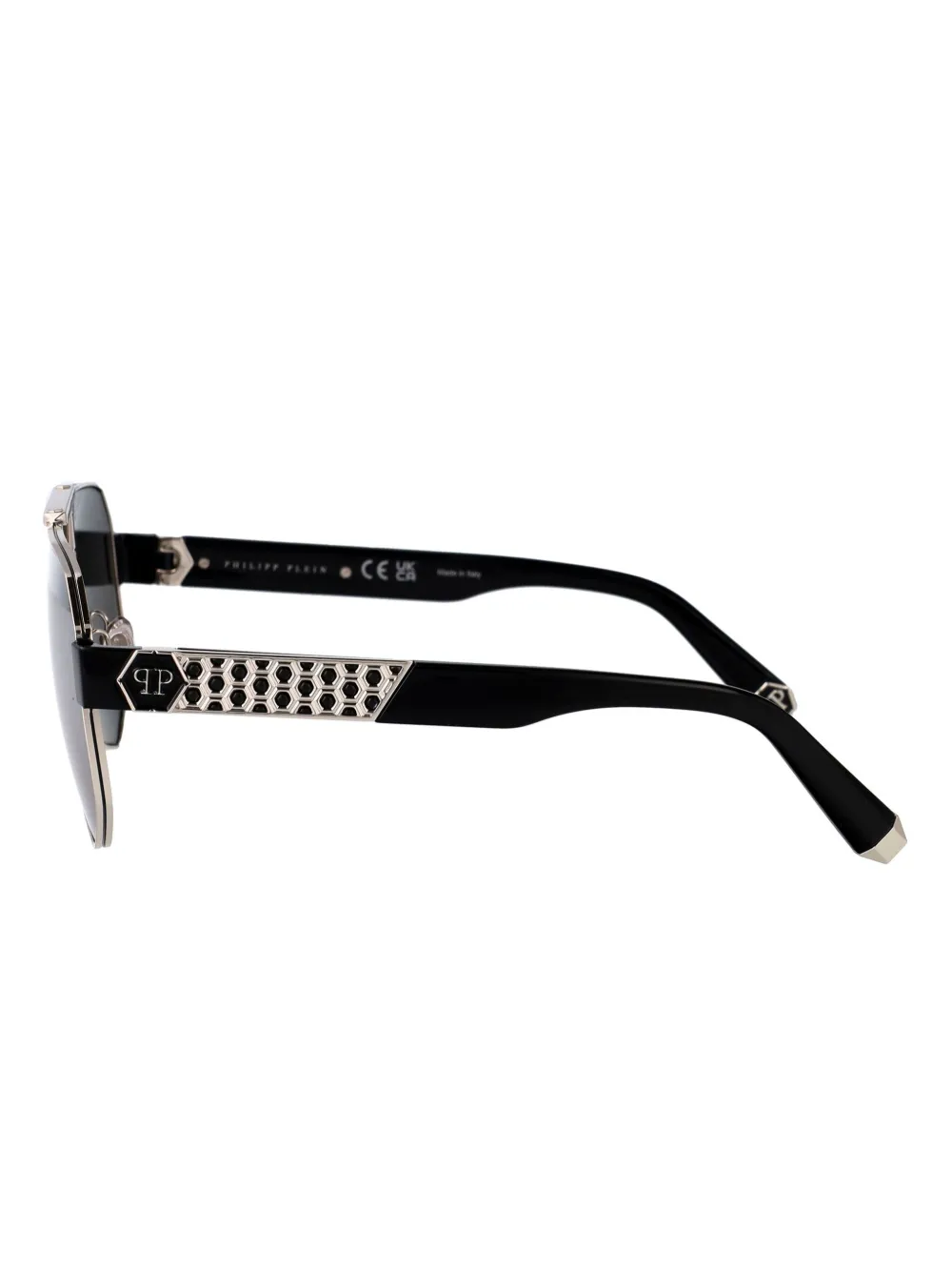 Philipp Plein Eyewear SPP107M523X SILVER Zwart
