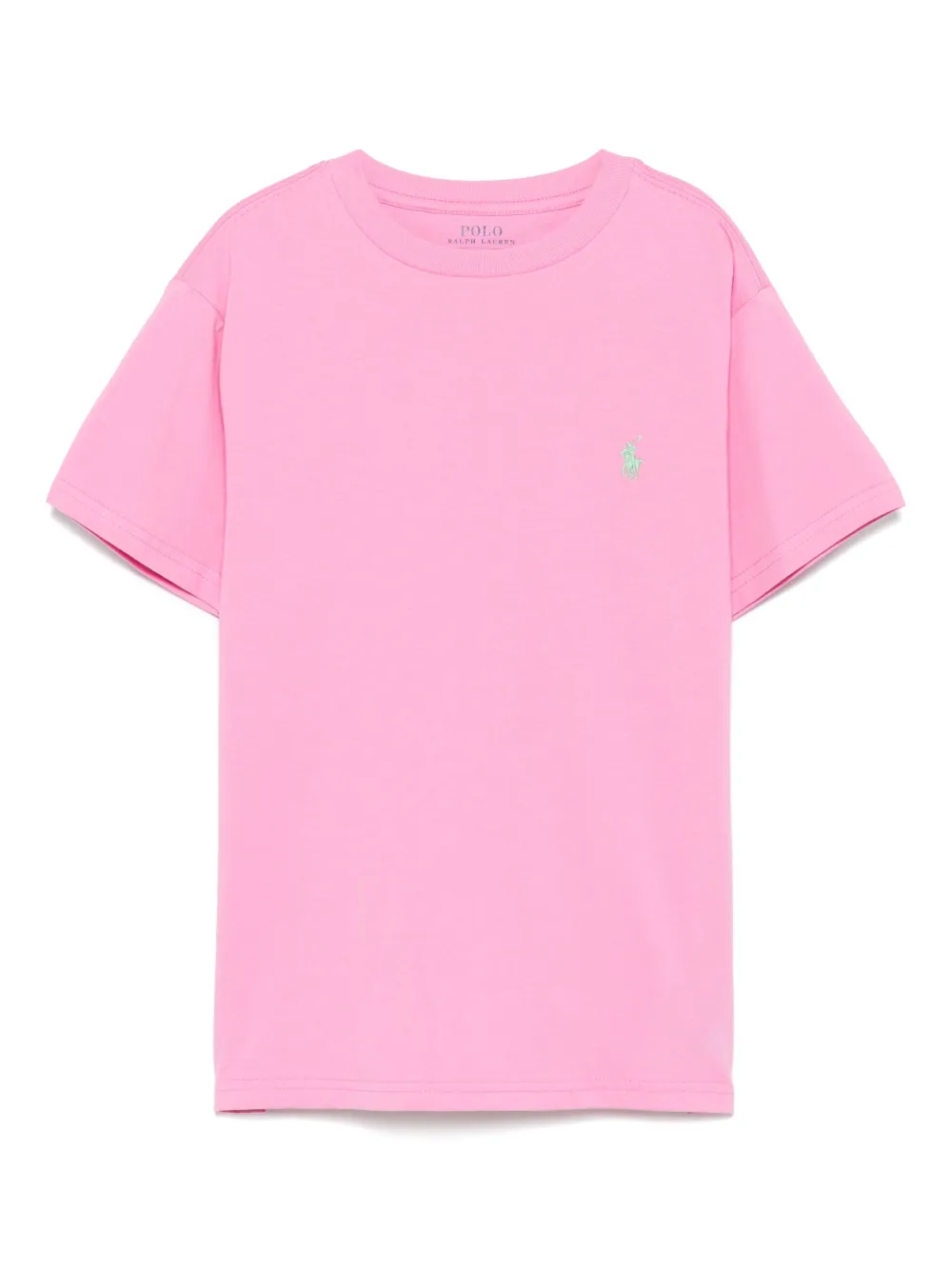 POLO RALPH LAUREN KIDS T-shirt met logopatroon Roze