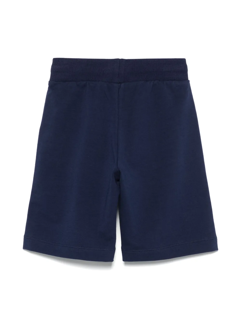 Moschino Kids Bermuda shorts met logoprint - Blauw