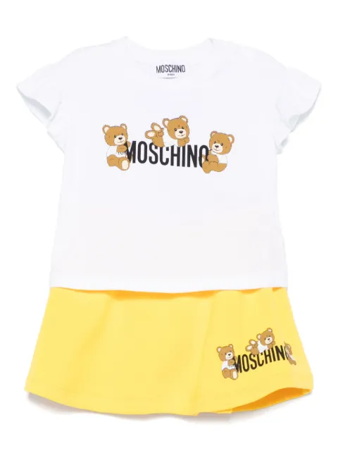 Moschino Kids Teddy Bear-print shorts set